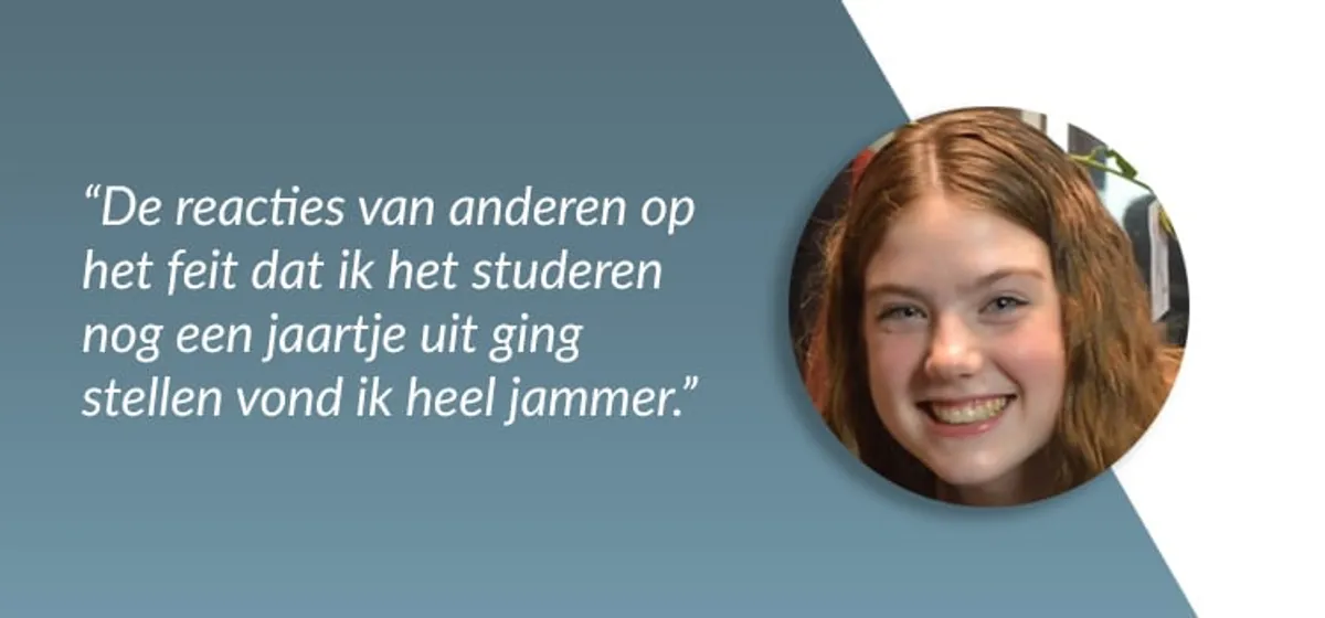 Het Tussenjaar van...Eva - "Ik vind het vooral heel jammer dat ik me best vaak eenzaam heb gevoeld"