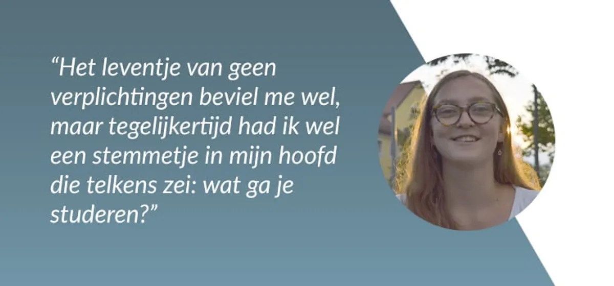 Het tussenjaar van... Rosanne - "Na een verkeerde studiekeuze Journalistiek besloot ik te gaan reizen"