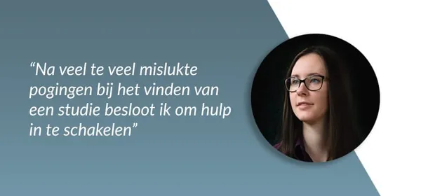 Het Tussenjaar van...Lilianne- "Ik heb uiteindelijk hulp ingeschakeld bij mijn studiekeuze"