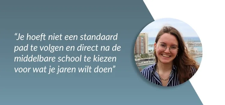 Het Tussenjaar van...Milou - "Kies vooral een studie die jij zelf wilt"